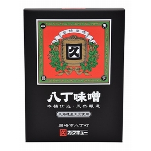 北海道産大豆 八丁味噌 化粧箱（ＨＢ－Ｈ１）
800ｇ